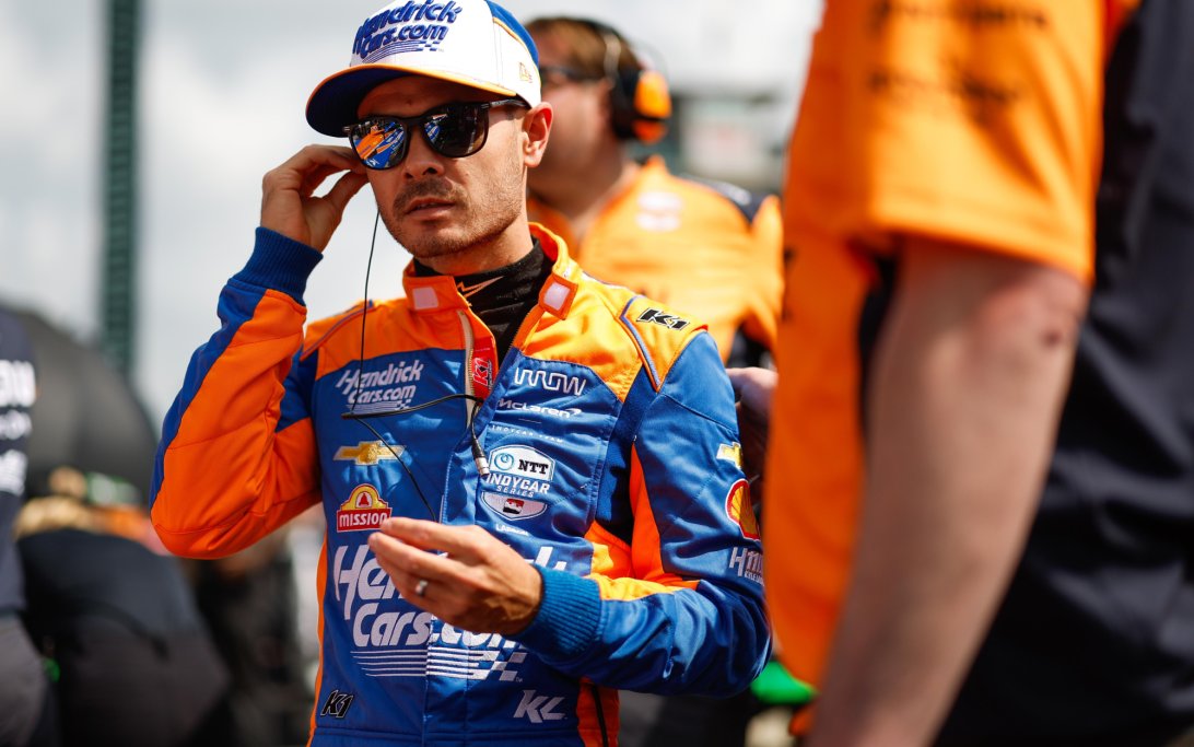 Kyle Larson Indianapolis 500 Qualifying By Joe Skibinski Large Image Without Watermark m105097