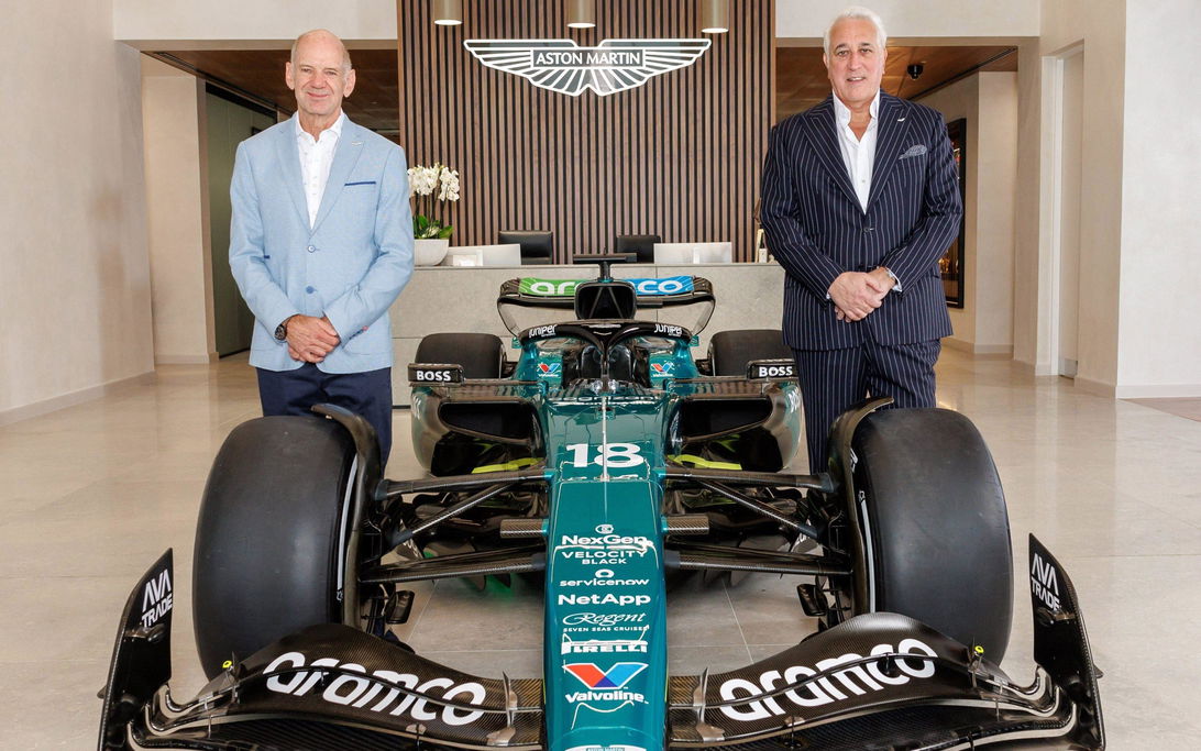 Newey Lawrence Stroll Aston Martin