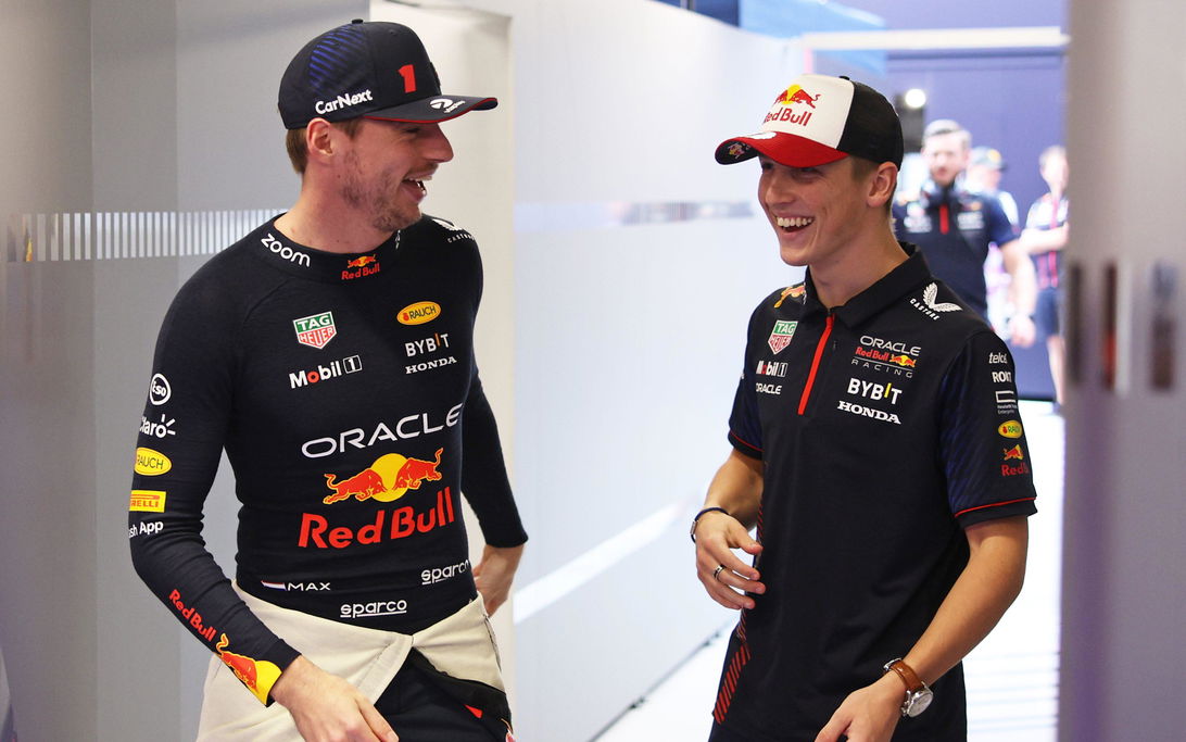 Verstappen Lawson Spain 2023