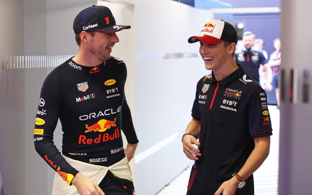 Verstappen Lawson Spain 2023