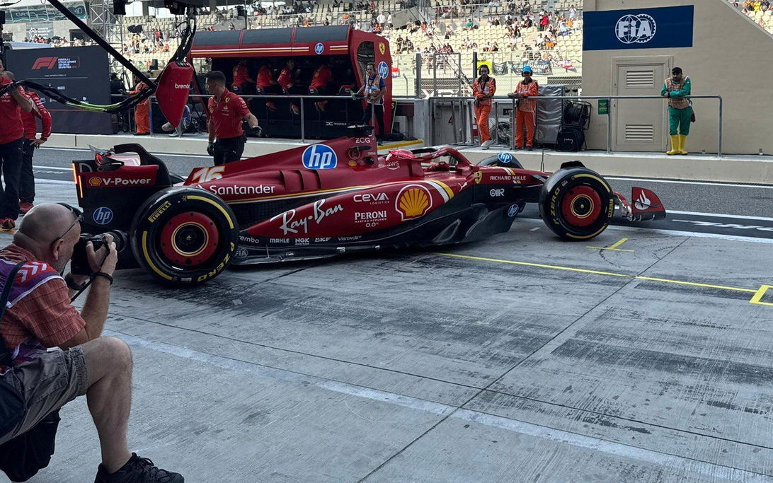 Charles Leclerc Abu Dhabi