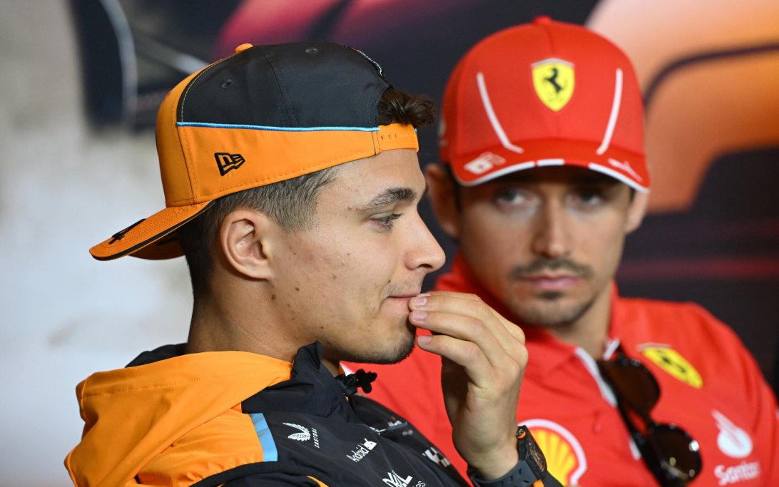 Charles Leclerc Lando Norris
