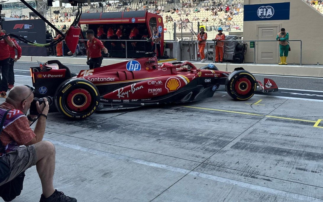 Charles Leclerc Abu Dhabi