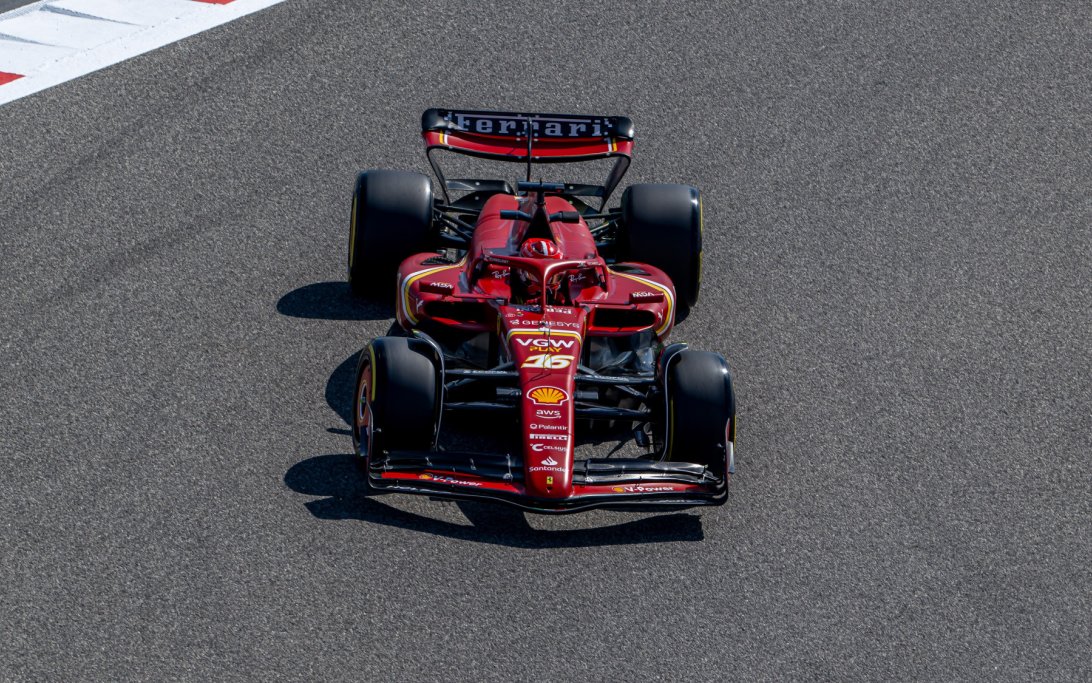 Leclerc Bahrain Test