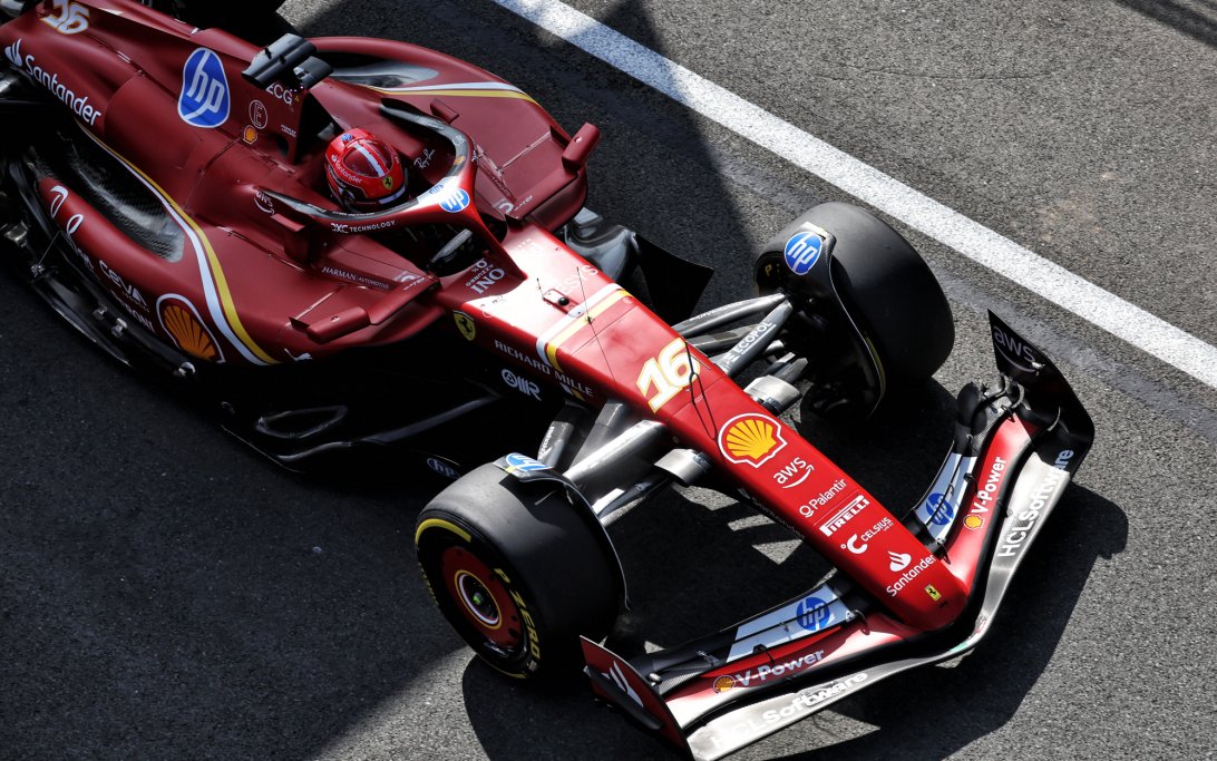 Leclerc FP2 Zandvoort
