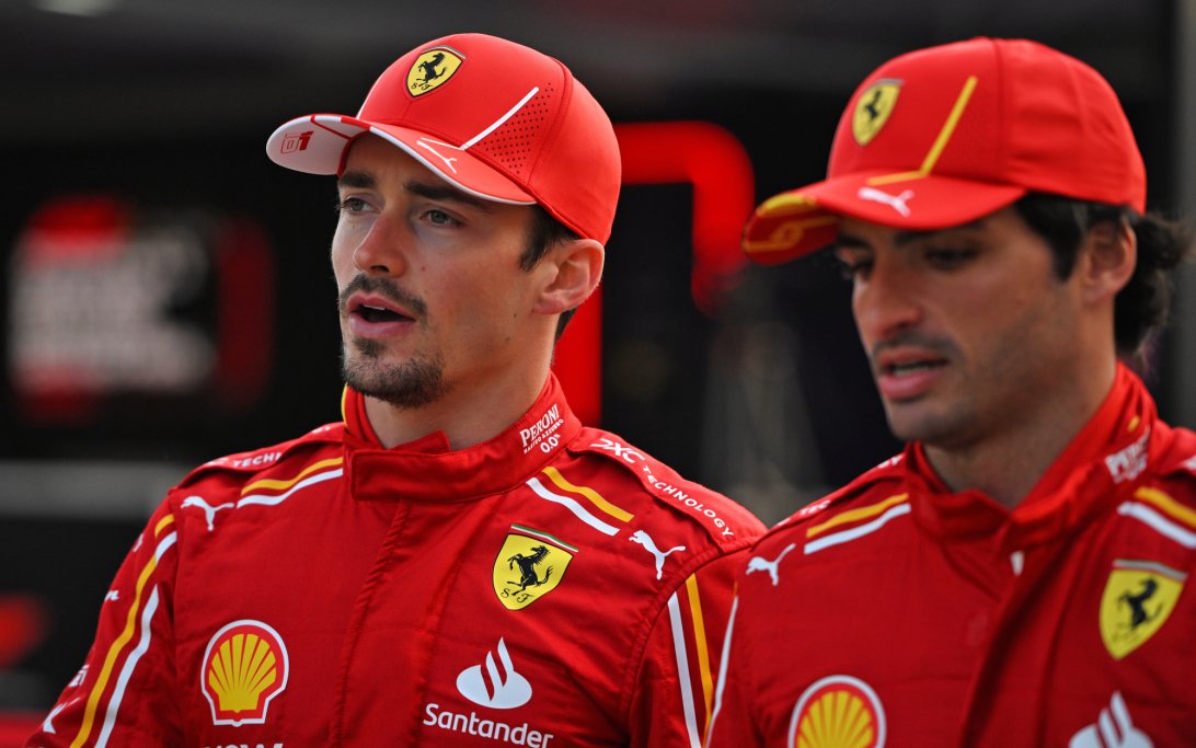 Leclerc Sainz Bahrain 2024