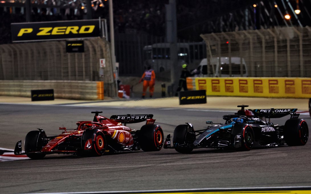 Leclerc race Bahrain 2024