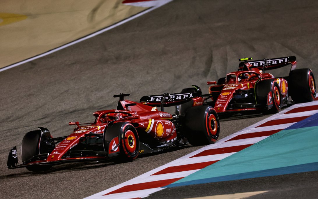 Leclerc race Bahrain 2024