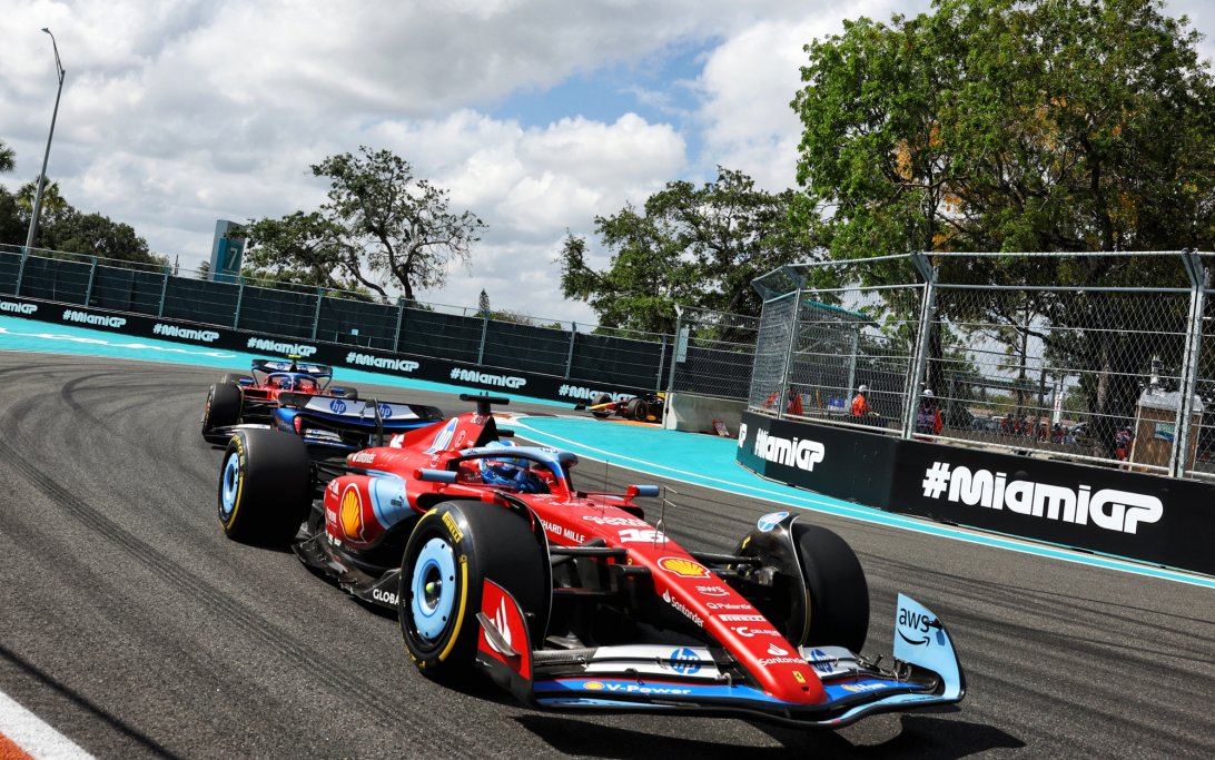 Leclerc Miami race