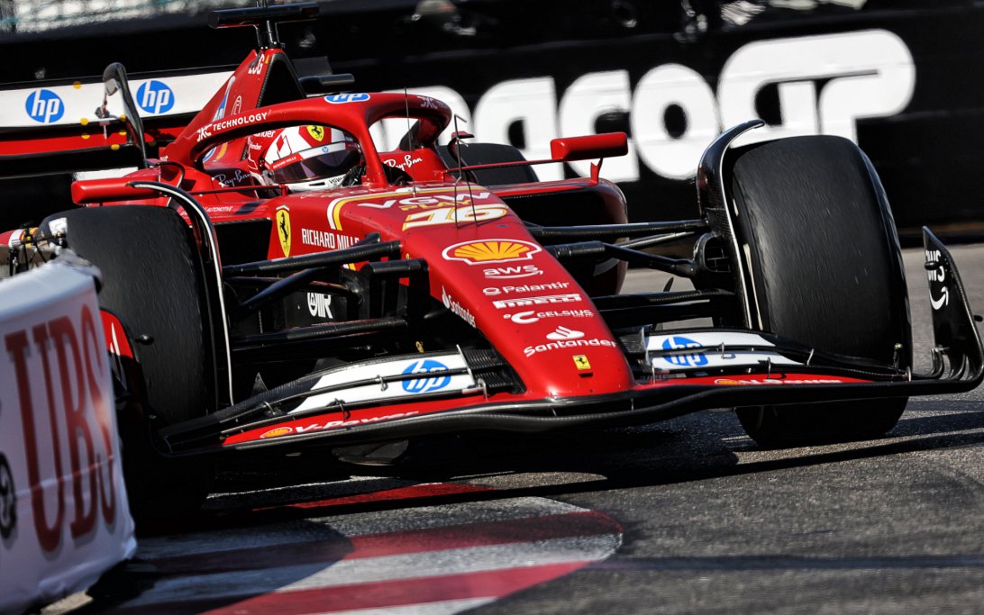 Leclerc race Monaco