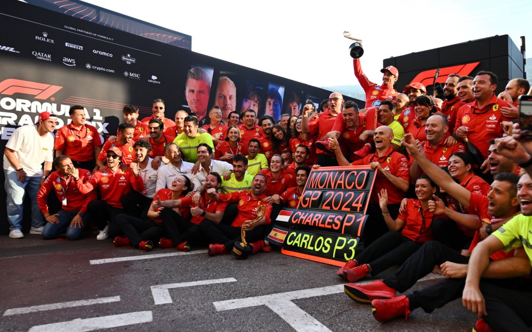 Leclerc win Monaco team