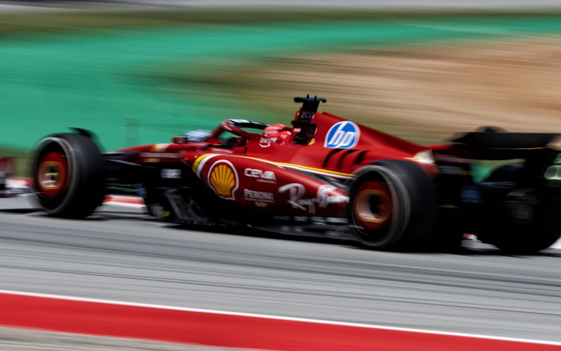 Leclerc FP2 Spain
