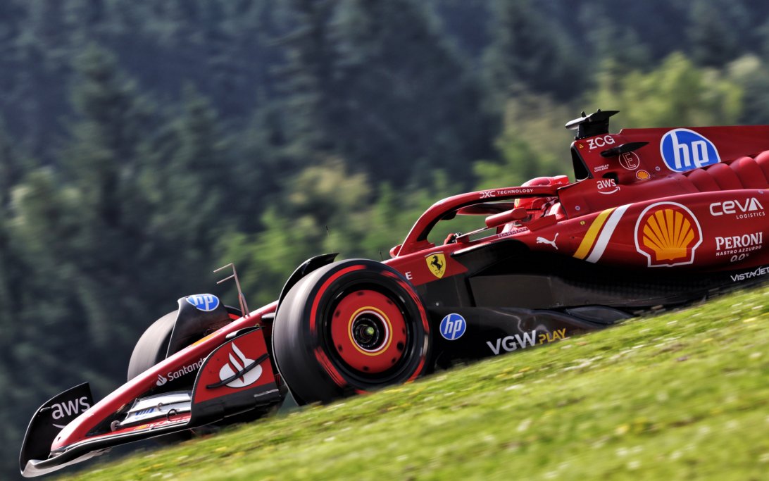 Leclerc Qualifying Austria