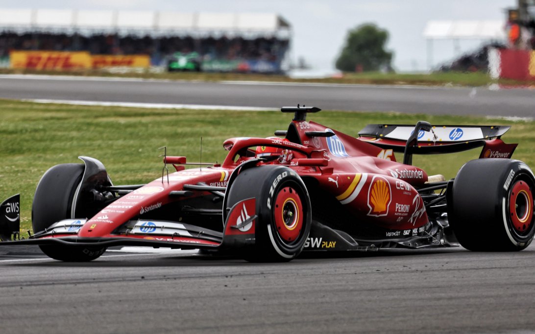 Leclerc FP1 Silverstone