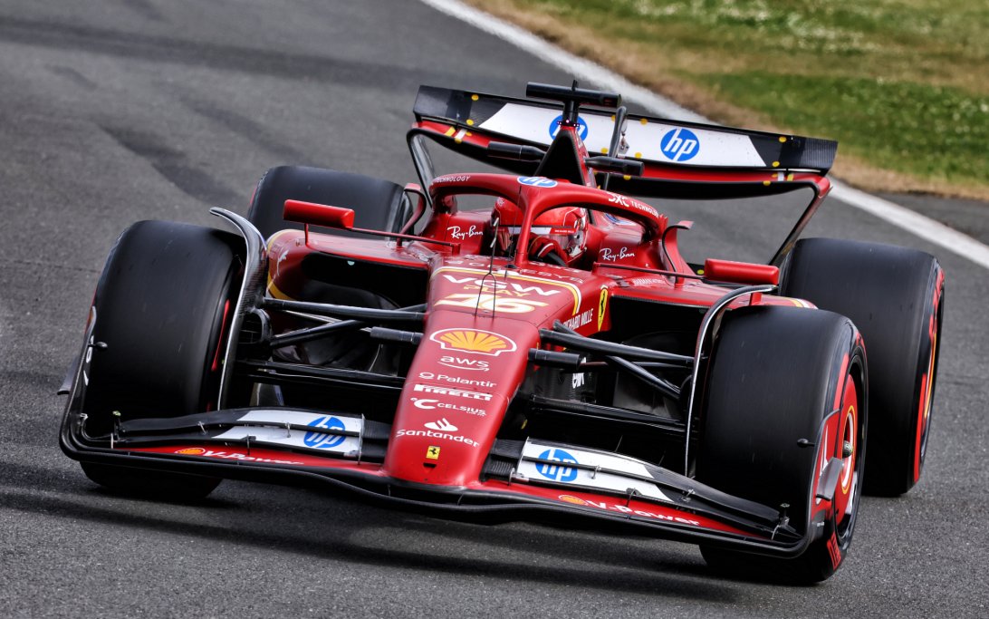 Leclerc Silverstone FP2