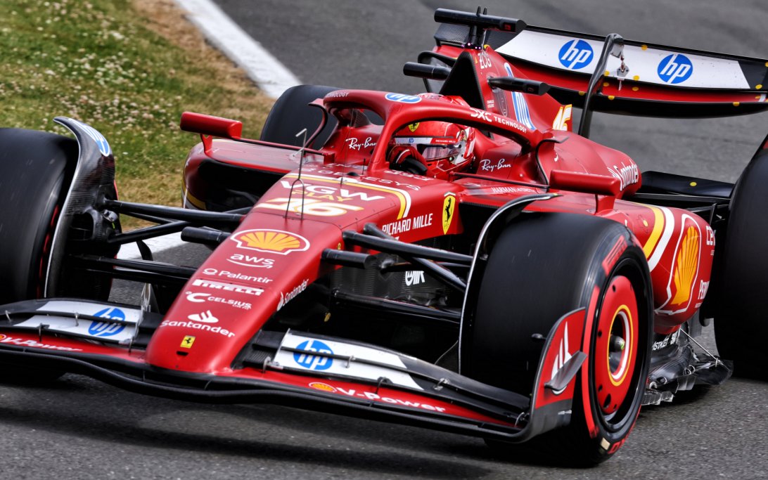 Leclerc Silverstone FP2