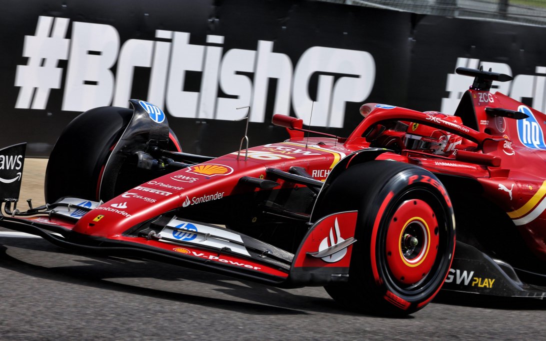 Leclerc Qualifying Silverstone