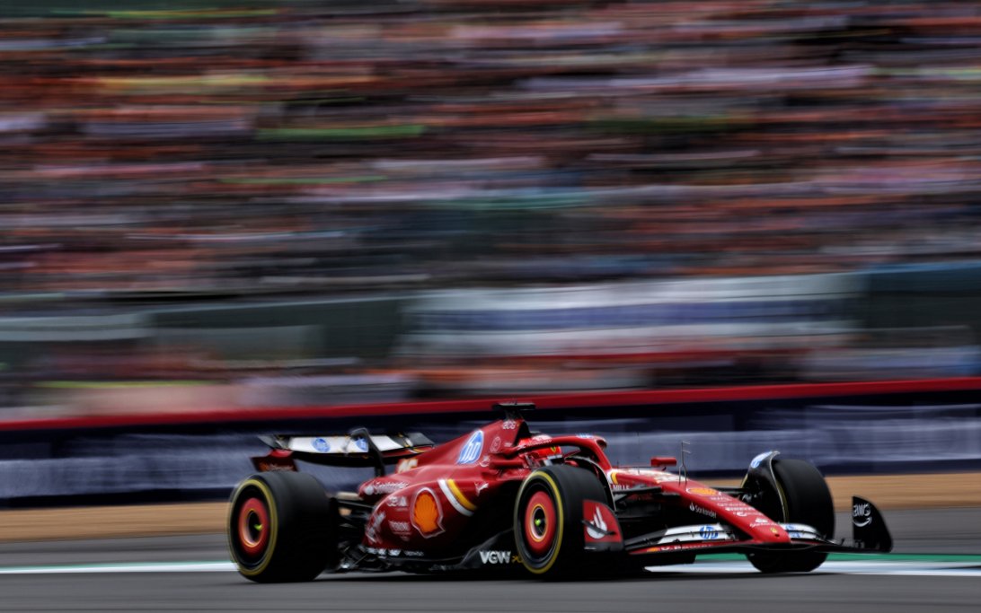 Leclerc Silverstone race