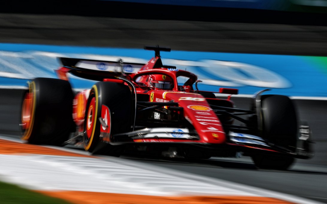 Leclerc dry FP1 Zandvoort