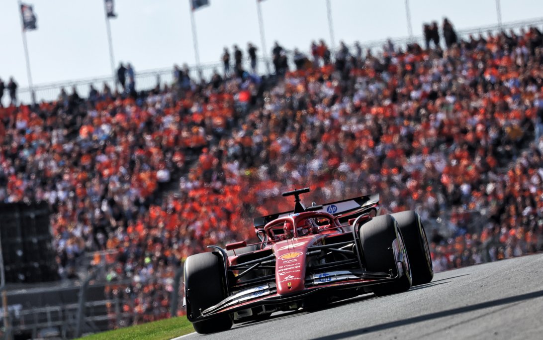 Leclerc race Zandvoort