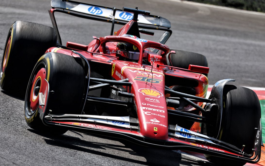 Leclerc FP1 Italy