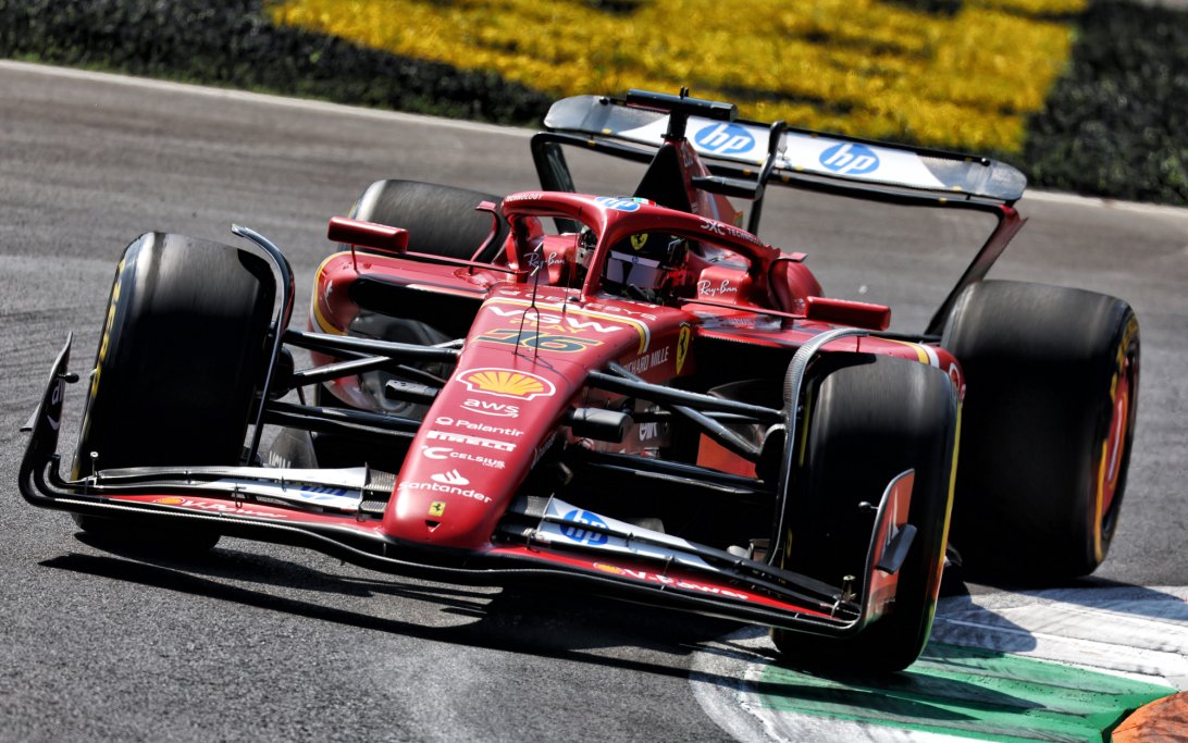 Leclerc FP2 Italy