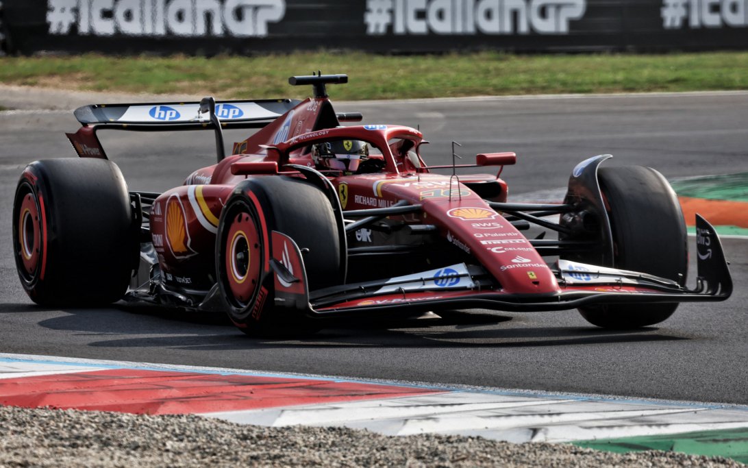 Leclerc Qualifying Italy