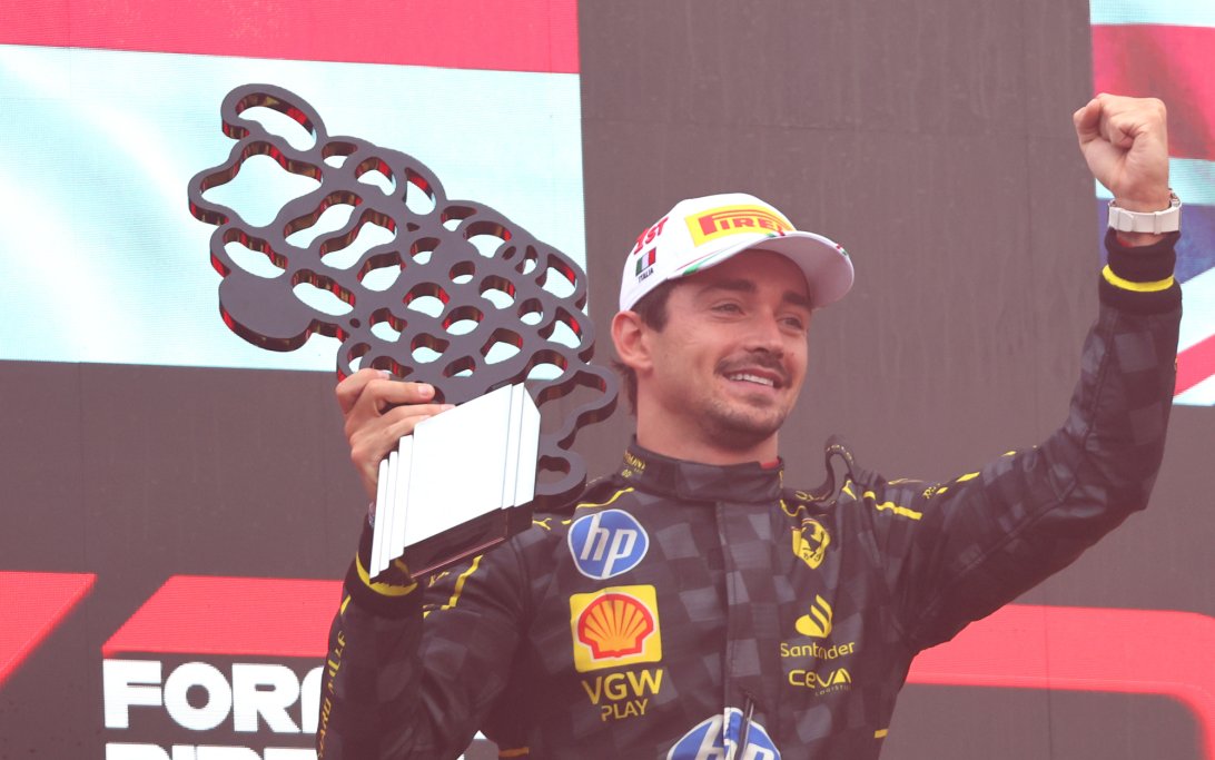 Leclerc win Monza