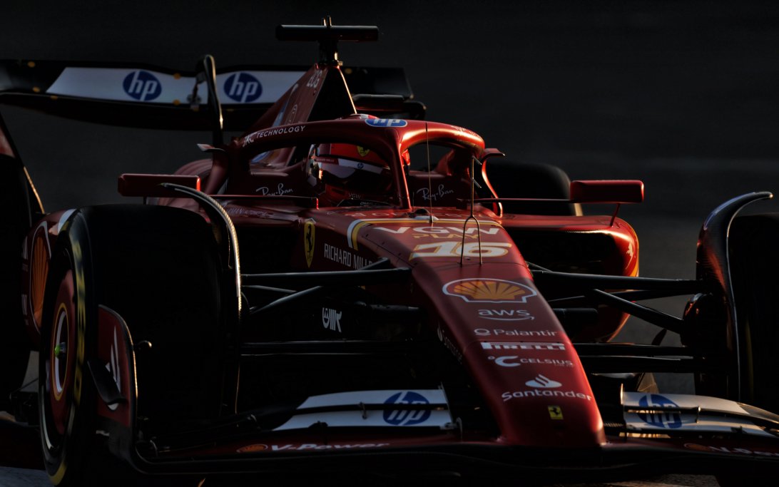 Leclerc FP2 Baku
