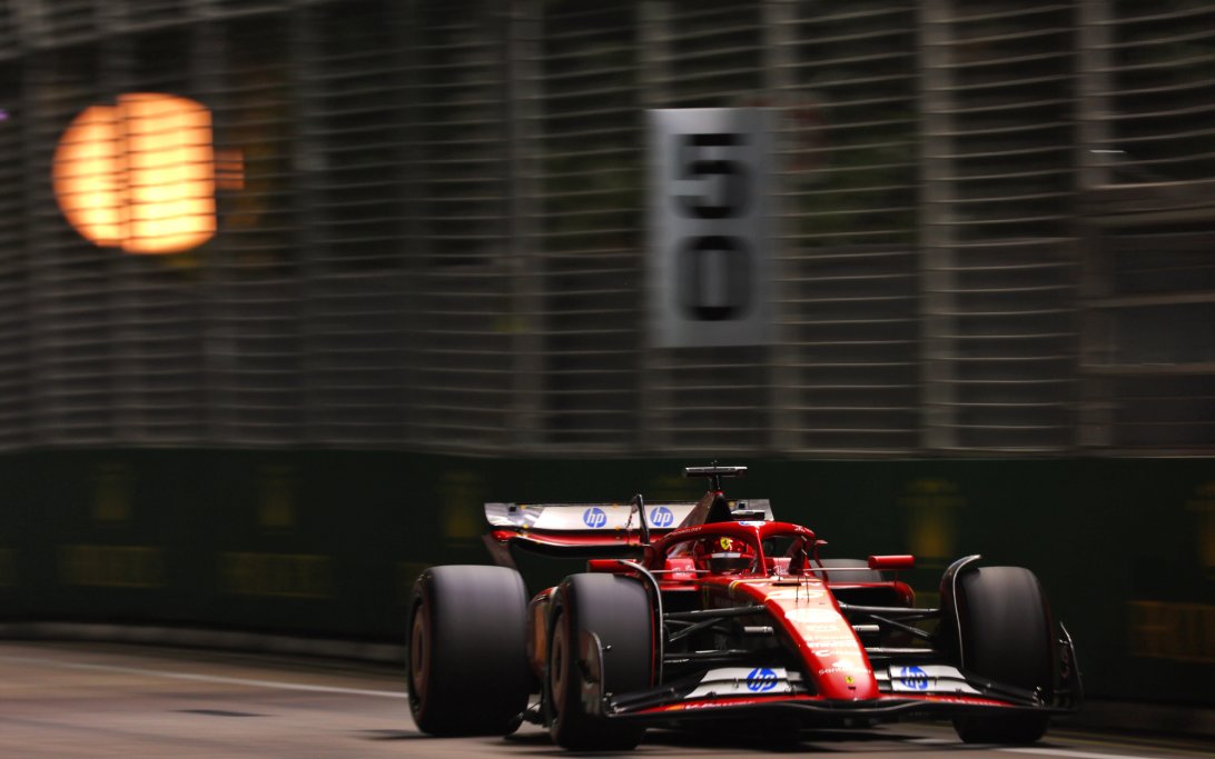 Leclerc Qualifying Singapore