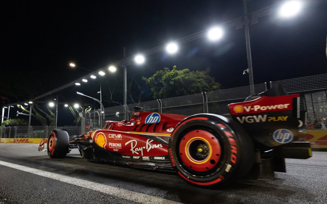 Leclerc Qualifying Singapore