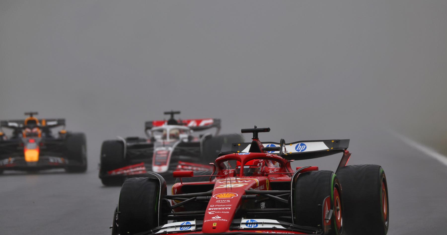 Starting grid for the 2024 F1 Belgian Grand Prix after Verstappen's