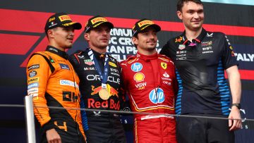 Leclerc zet vraagtekens bij Red Bull en McLaren: "Ze doen iets raars met de energie"