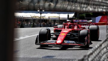 Leclerc roars to historic Monaco pole as Verstappen only sixth