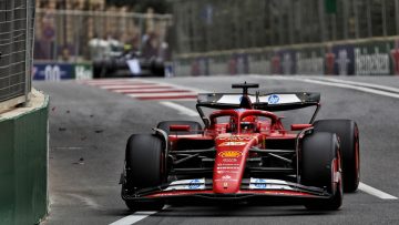 What are the strategy options for the Azerbaijan Grand Prix?
