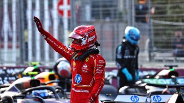 LIVE: Reaction as Leclerc takes Azerbaijan GP pole, Norris 17th