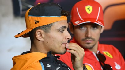 Charles Leclerc Lando Norris