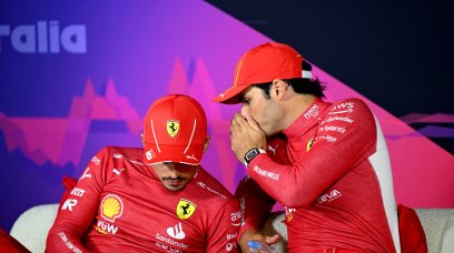 Leclerc Sainz Australia