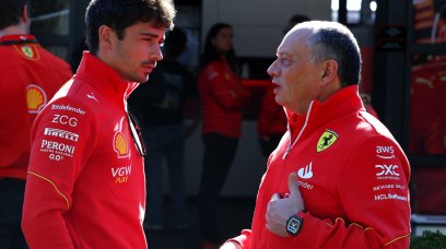 Leclerc and Vasseur Melbourne