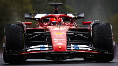 Leclerc qualifying Belgium