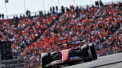 Leclerc race Zandvoort