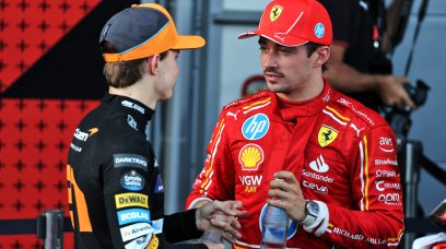 Leclerc Piastri Baku