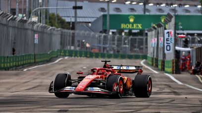 Leclerc Singapore FP1