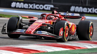 Leclerc qualifying Mexico