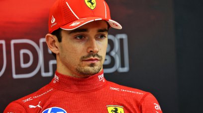 Leclerc Abu Dhabi race podium