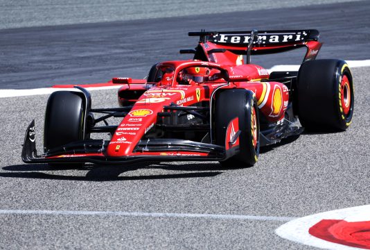 Leclerc Bahrain test