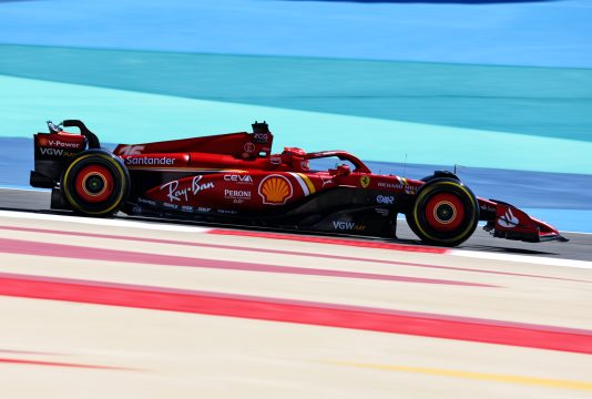 Leclerc Bahrain test