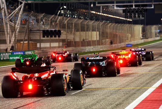 Leclerc Bahrain start practice