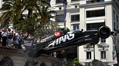 Magnussen crash Monaco
