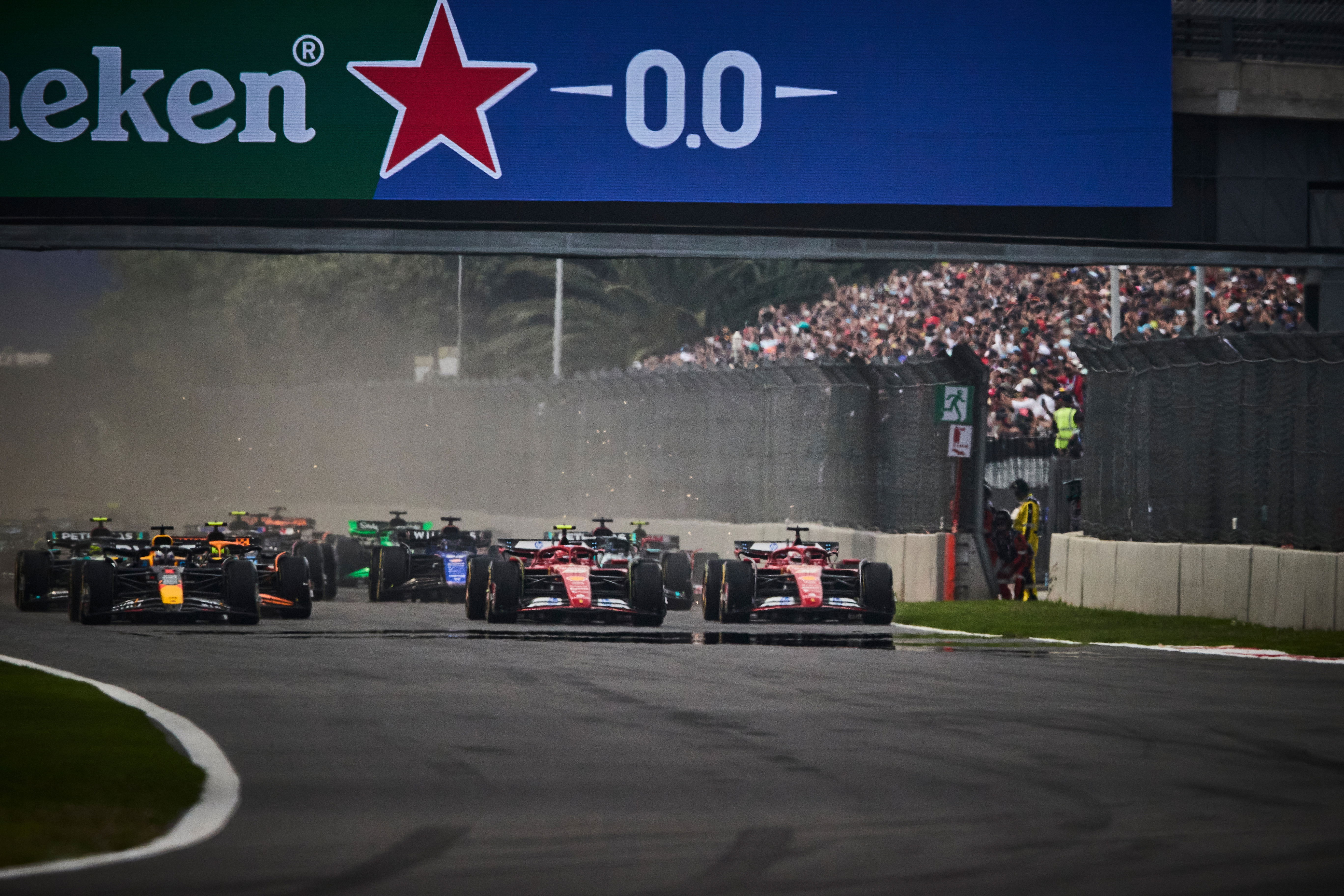 Mexico GP start